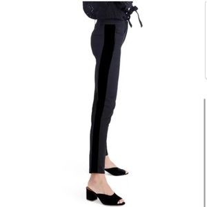 Madewell 9” High Rise Skinny Tuxedo Jeans